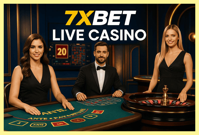 O 7XBET Live Casino lança promoções regularmente